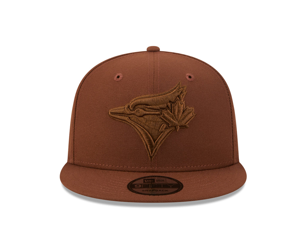 Toronto Blue Jays MLB New Era Men Brown 9Fifty Color Pack Basic Snapback Hat product image 4, provided for visual reference