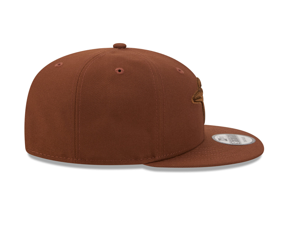 Toronto Blue Jays MLB New Era Men Brown 9Fifty Color Pack Basic Snapback Hat product image 6, provided for visual reference