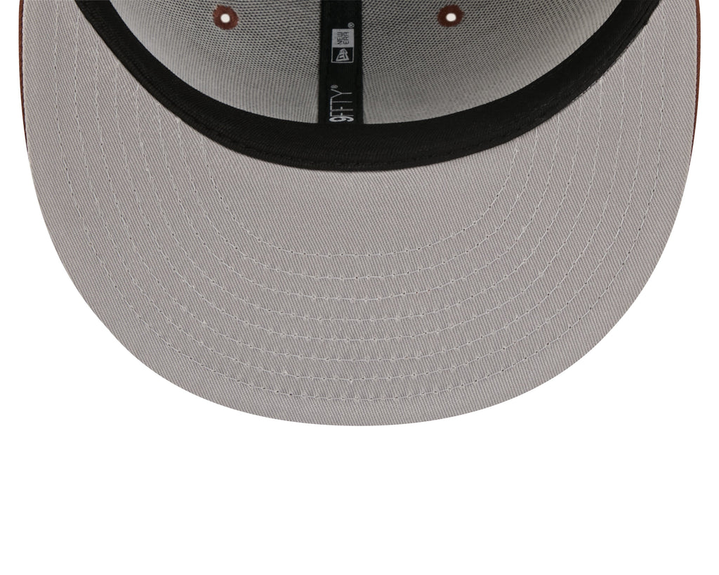 Toronto Blue Jays MLB New Era Men Brown 9Fifty Color Pack Basic Snapback Hat product image 7, provided for visual reference