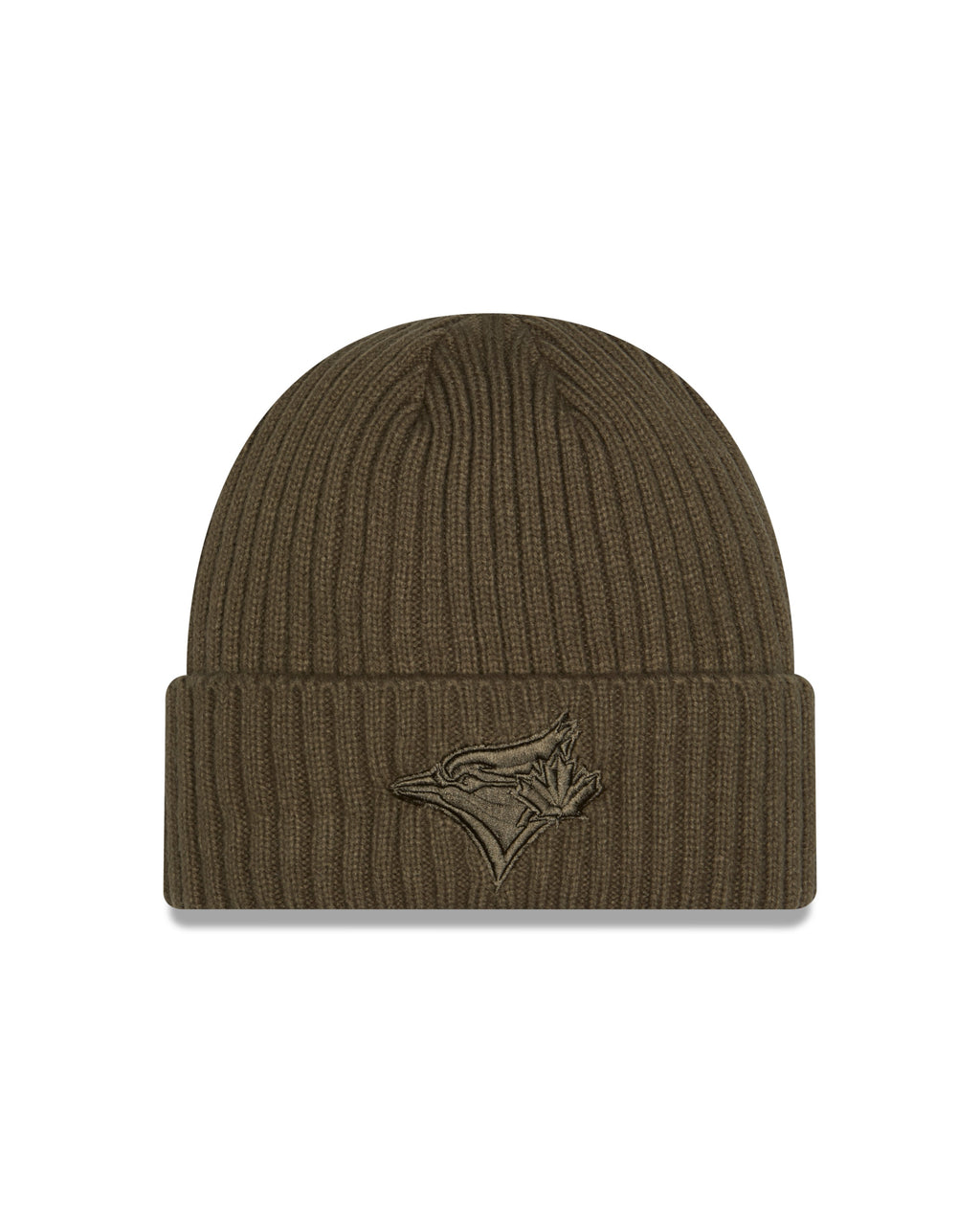 Toronto Blue Jays MLB New Era Men Olive Color Pack Beanie Knit Hat product image 1, provided for visual reference and