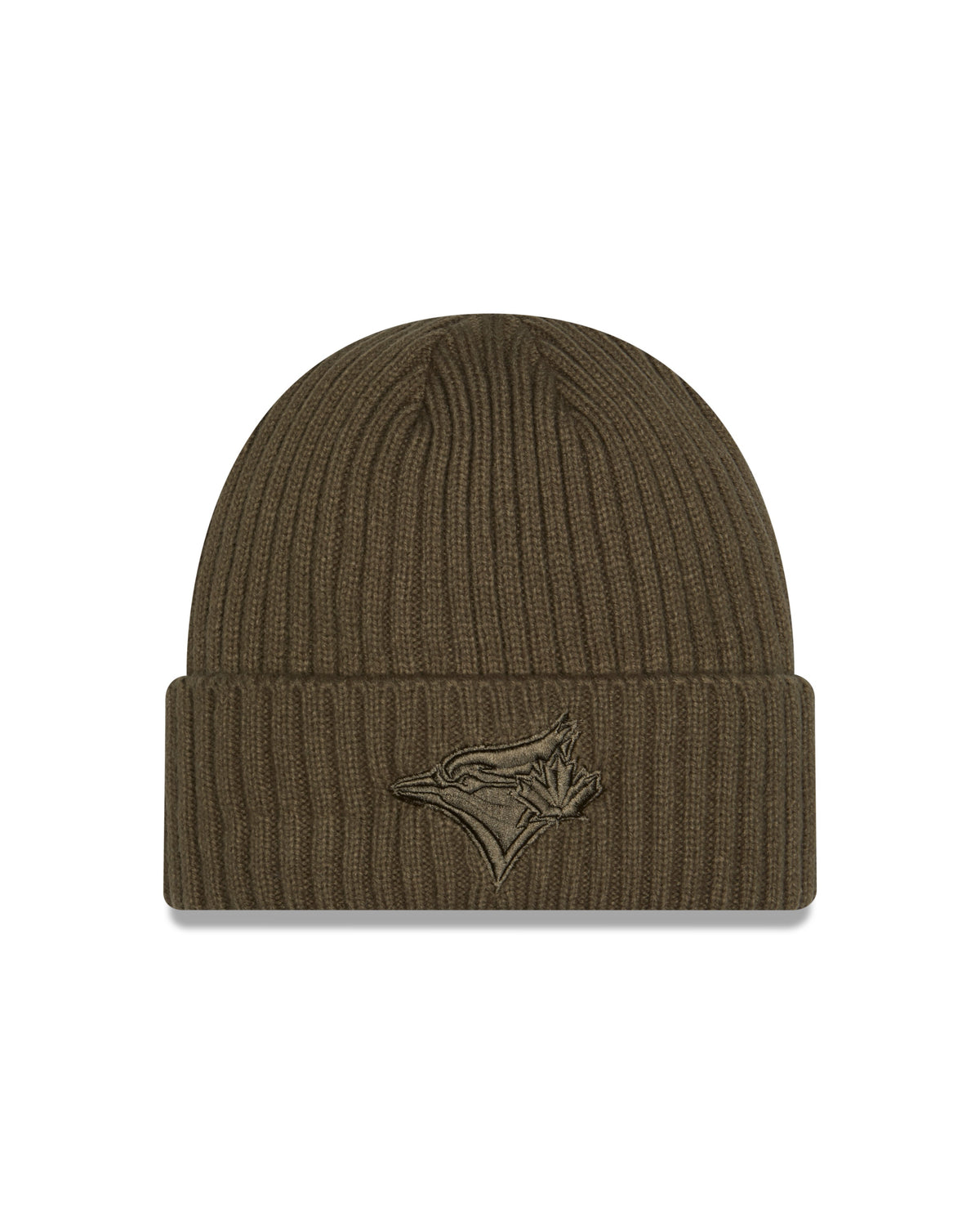 Toronto Blue Jays MLB New Era Men Olive Color Pack Beanie Knit Hat product image 1, provided for visual reference and