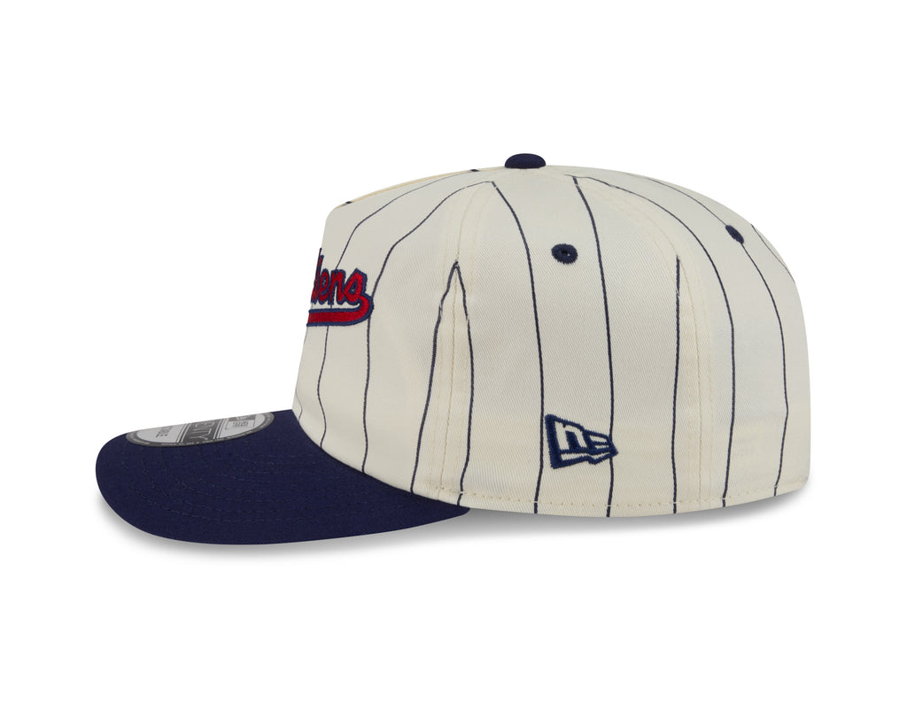 Montreal Canadiens NHL New Era Men Off White 19Twenty Pinstripe Snapback Hat product image 7, provided for visual reference