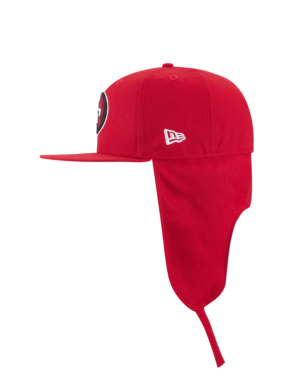 San Francisco 49ers NFL New Era Men Red 59Fifty Dog Ear Plaid Fitted Hat product image 4, provided for visual reference and
