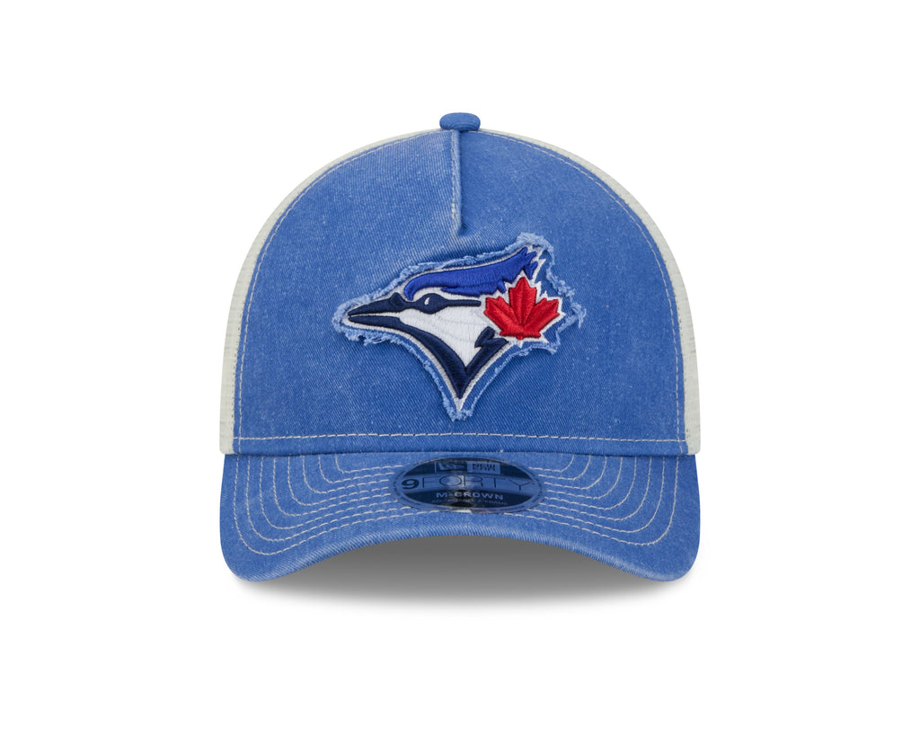 Toronto Blue Jays MLB New Era Men Fan 9Forty M-Crown Adjustable A-Frame Hat product image 3, provided for visual reference