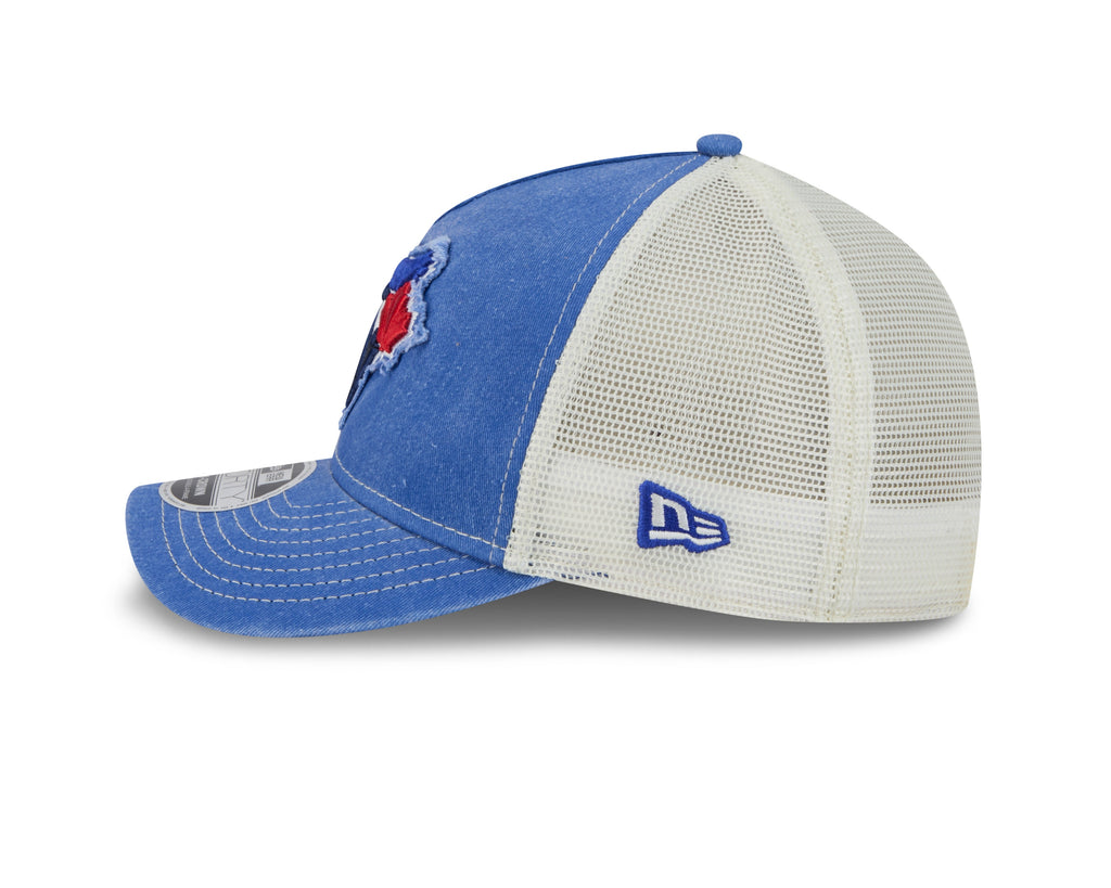 Toronto Blue Jays MLB New Era Men Fan 9Forty M-Crown Adjustable A-Frame Hat product image 7, provided for visual reference