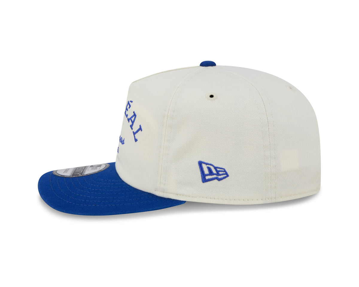 Montreal Expos MLB New Era Men Chalk White 19Twenty Stacked Snapback Hat product image 4, provided for visual reference and