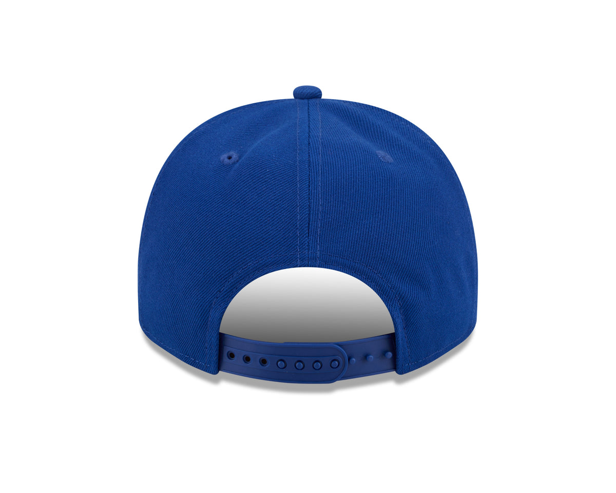 Montreal Expos MLB New Era Men Royal 9Fifty A-Frame Laurel Snapback product image 2, provided for visual reference and