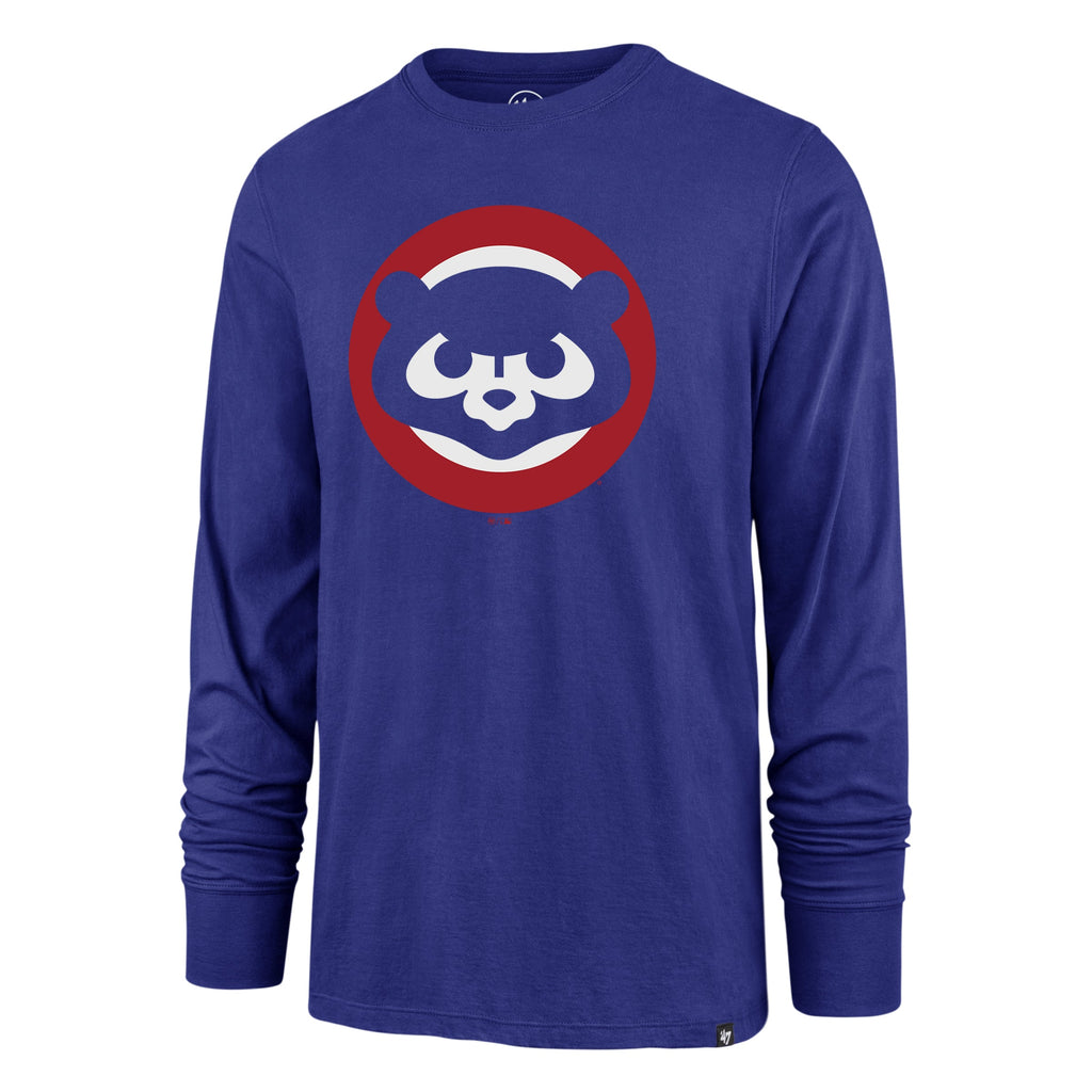 Chicago Cubs 1984 Bear Super Rival Long Sleeve T-Shirt product image 1, provided for visual reference and product detail
