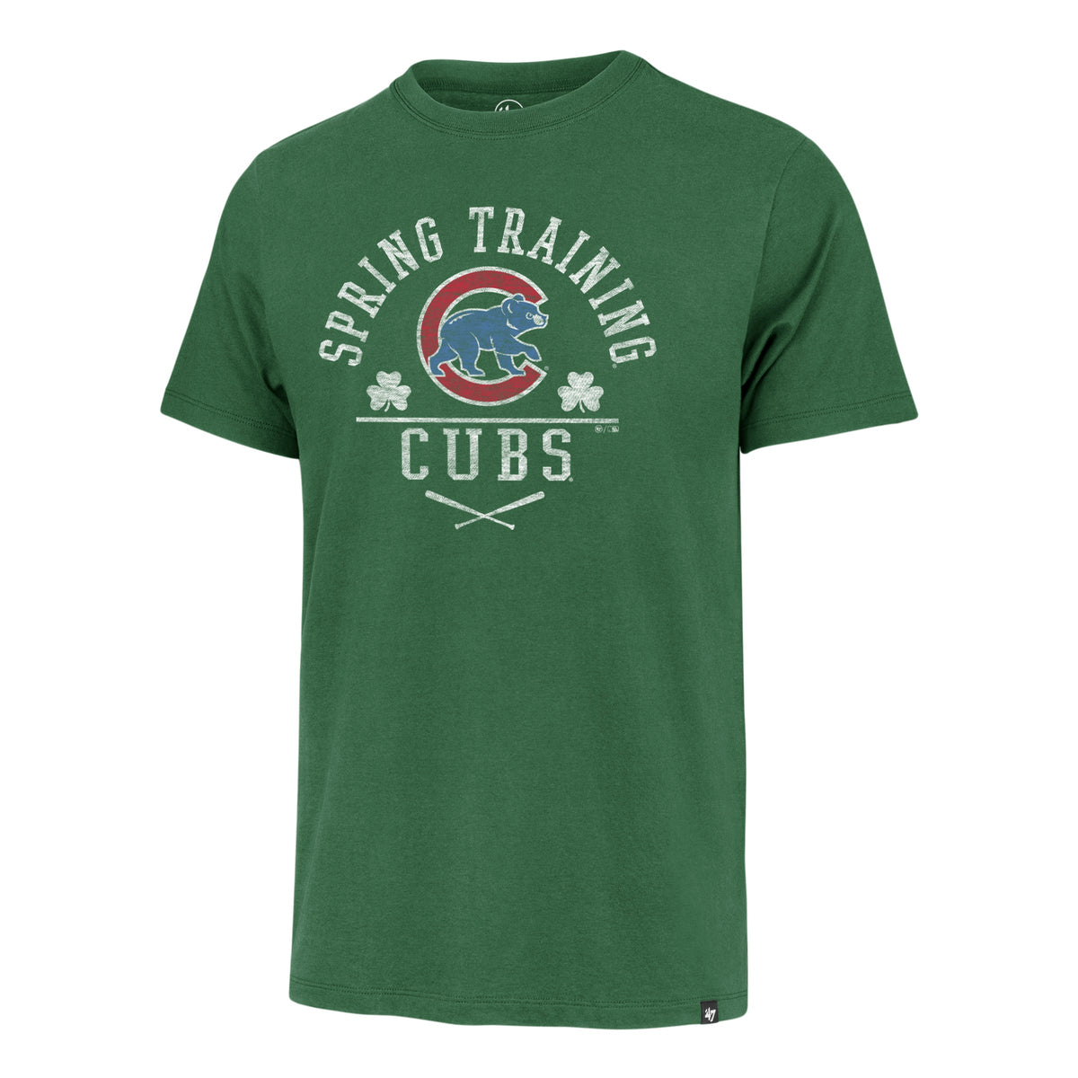 Chicago Cubs Spring Training Men Green Franklin T-Shirt product image 1, provided for visual reference and product detail