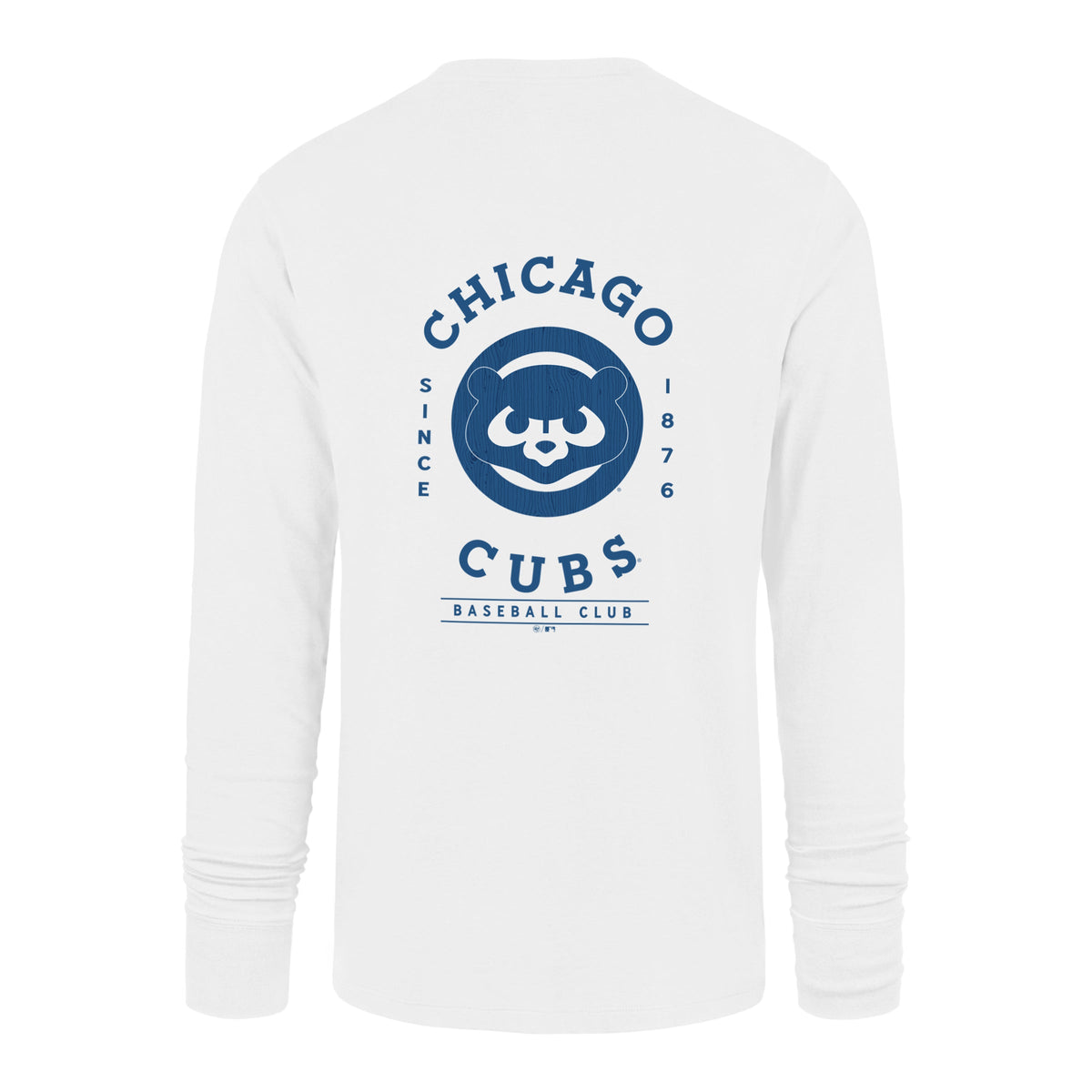 Chicago Cubs Sandstone Fall Back Franklin '47 Long Sleeve T-Shirt product image 2, provided for visual reference and product
