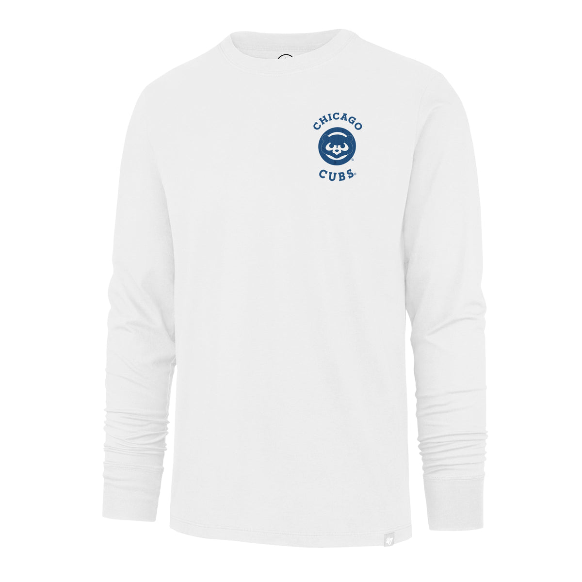 Chicago Cubs Sandstone Fall Back Franklin '47 Long Sleeve T-Shirt product image 1, provided for visual reference and product