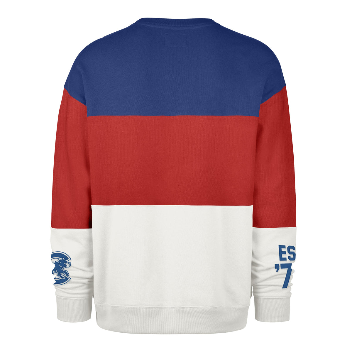 Chicago Cubs '47 On Five Maximalist Crewneck Sweatshirt product image 2, provided for visual reference and product detail