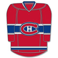 Montreal Canadiens NHL WinCraft Uniform Collector Enamel Pin product image 1, provided for visual reference and product