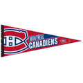 Montreal Canadiens NHL WinCraft 12"x30" Premium Pennant product image 1, provided for visual reference and product detail