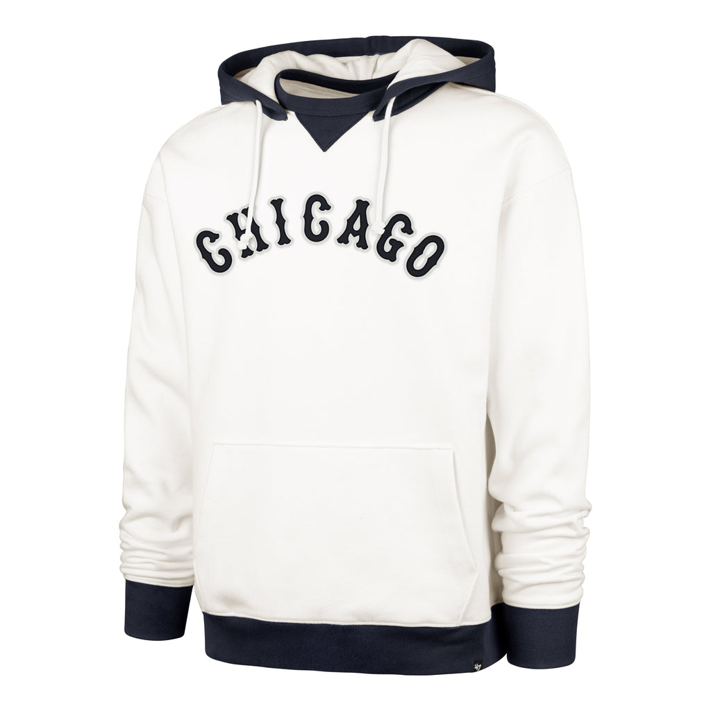 Chicago Cubs '47 Sandstone Wordmark Original Hoodie product image 1, provided for visual reference and product detail review
