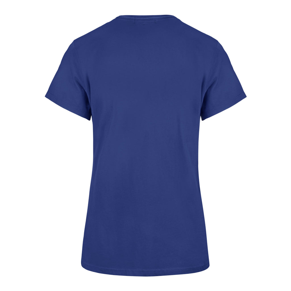 Chicago Cubs '47 Women Spring Training Royal Frankie T-Shirt product image 2, provided for visual reference and product