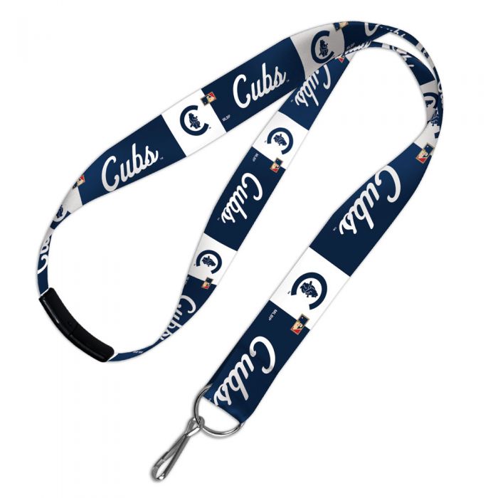 Chicago Cubs 1914 Breakaway 1" Lanyard product image 1, provided for visual reference and product detail review