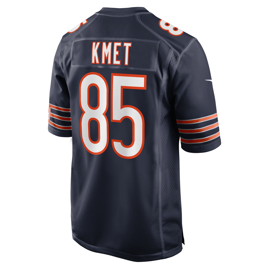 Cole Kmet Chicago Bears Nike Navy Replica Game Jersey product image 1, provided for visual reference and product detail