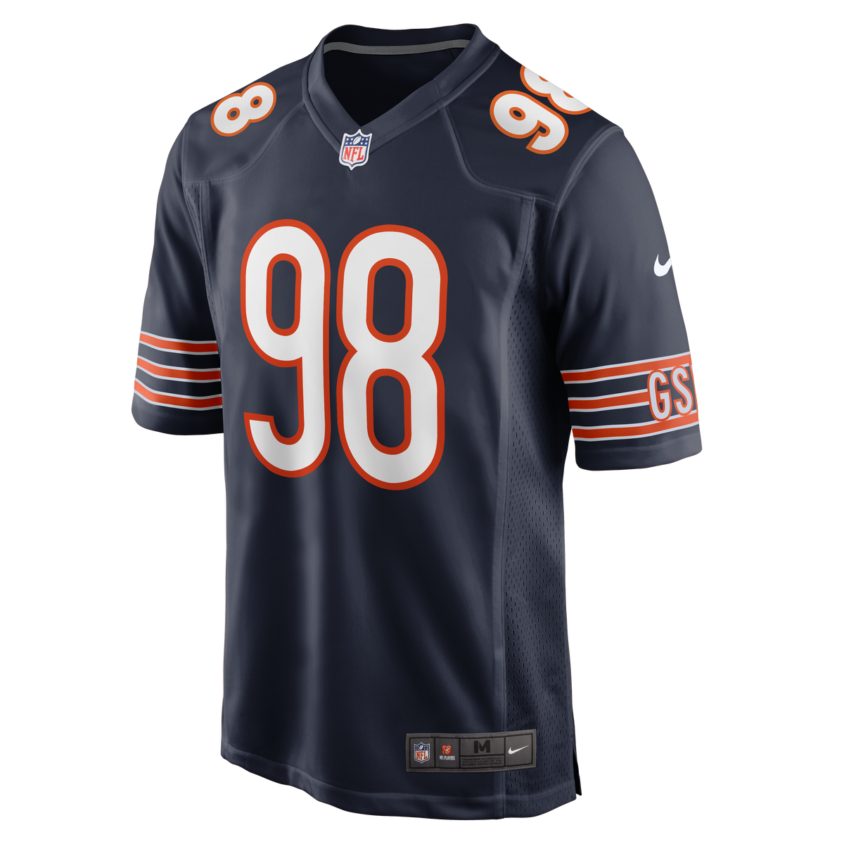 Montez Sweat Chicago Bears Nike Men Navy Home Game Jersey product image 2, provided for visual reference and product detail