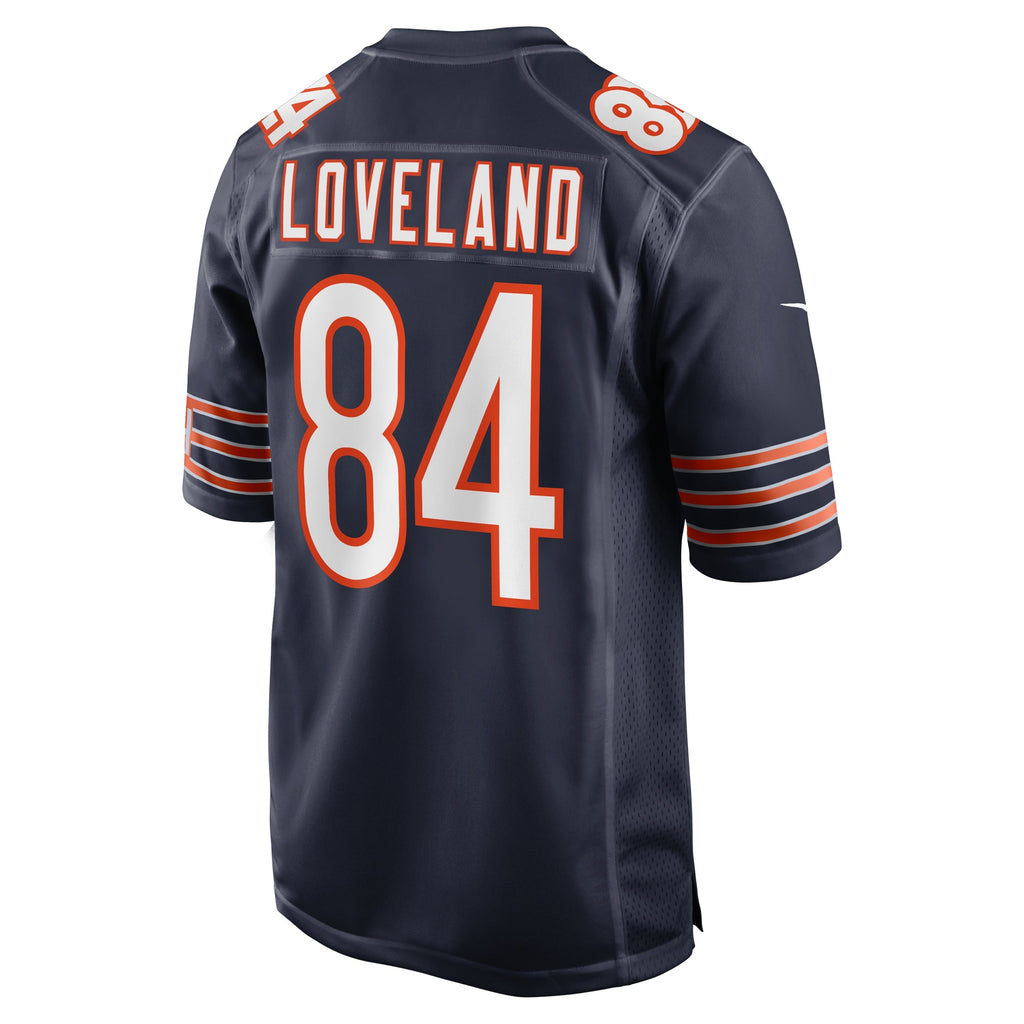 Colston Loveland Nike Men Navy Chicago Bears 2025 NFL Draft First Round Pick Game Jersey product image 2, provided for