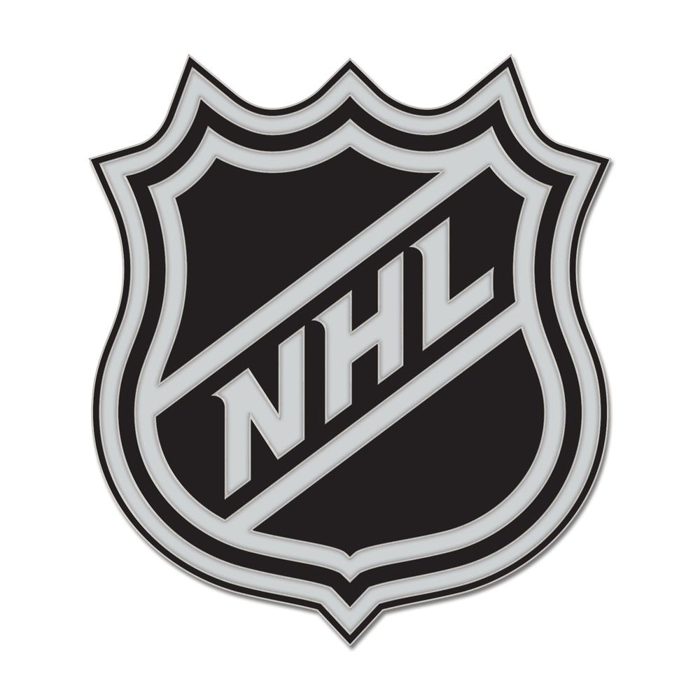 National Hockey League NHL WinCraft Logo Enamel Pin product image 1, provided for visual reference and product detail review