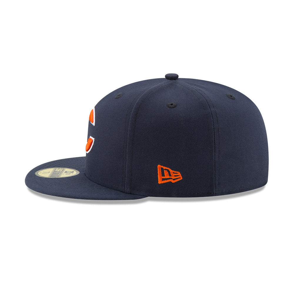 Chicago Bears C Logo 59FIFTY Fitted Hat product image 4, provided for visual reference and product detail review