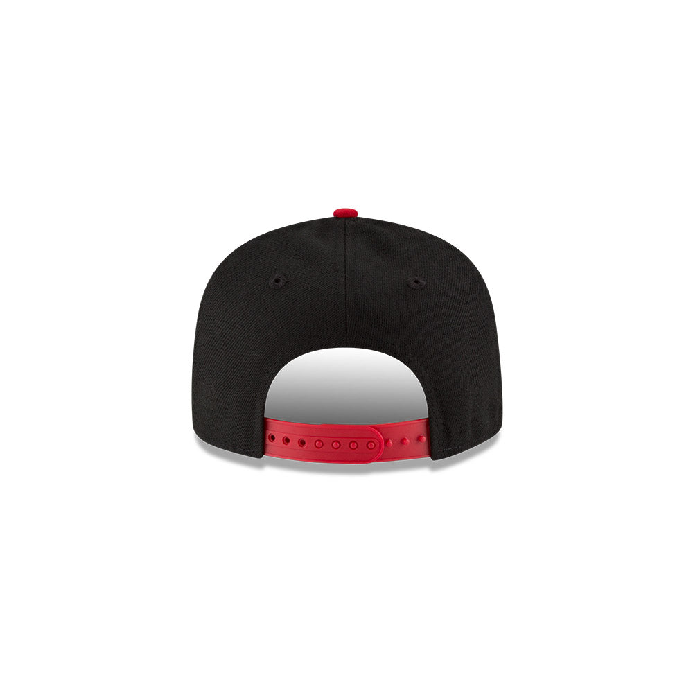 Chicago Bulls Youth Black/Red Snapback Hat product image 4, provided for visual reference and product detail review