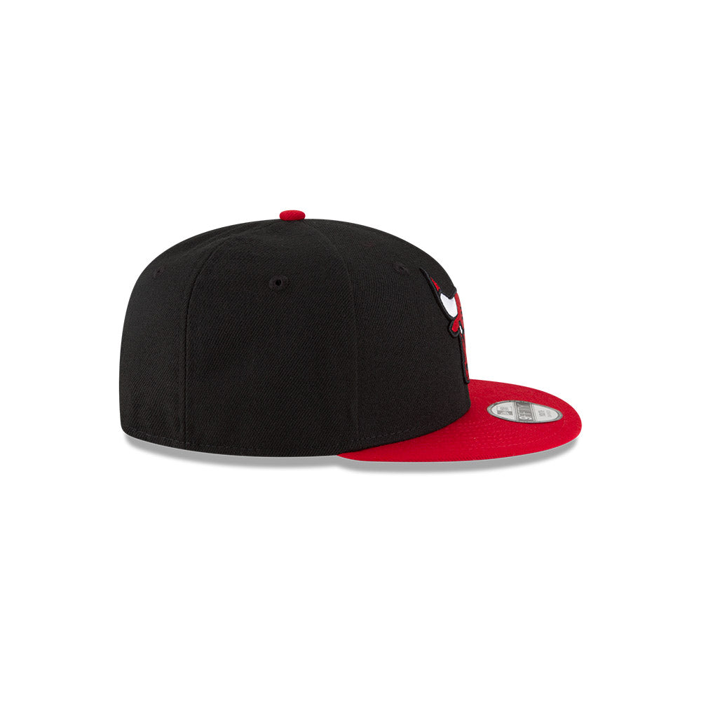 Chicago Bulls Youth Black/Red Snapback Hat product image 5, provided for visual reference and product detail review