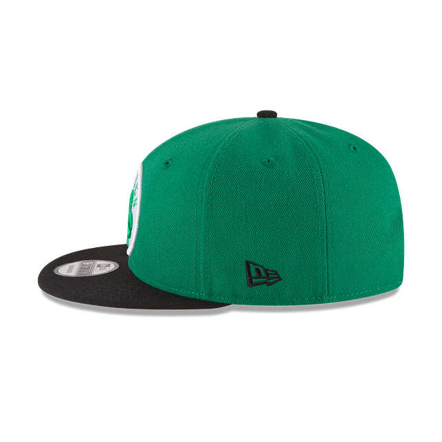 Boston Celtics NBA New Era Men Green/Black 9Fifty Two Tone Snapback product image 5, provided for visual reference and