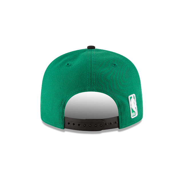 Boston Celtics NBA New Era Men Green/Black 9Fifty Two Tone Snapback product image 2, provided for visual reference and