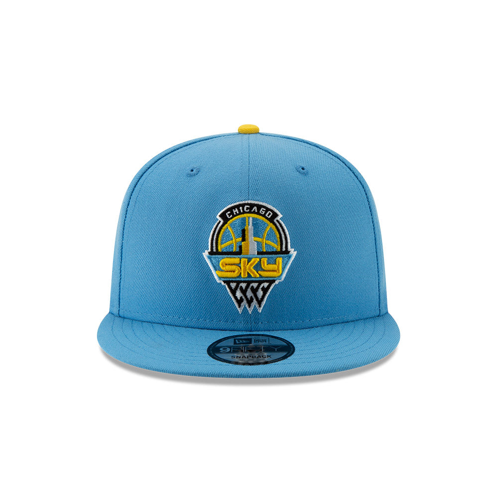 Chicago Sky Radiant Blue New Era 9FIFTY Snapback Hat product image 3, provided for visual reference and product detail review