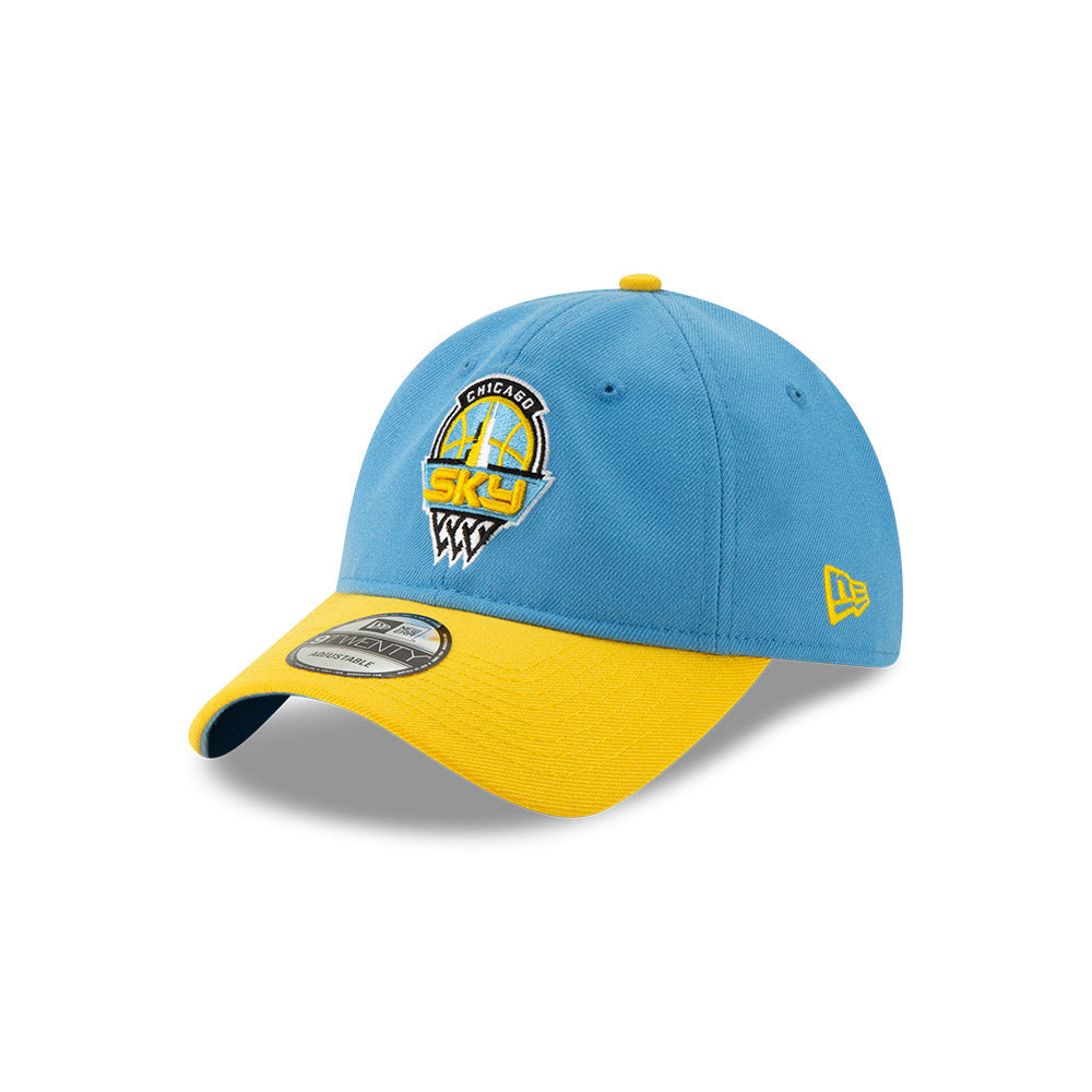 Chicago Sky Two Tone Radiant Blue New Era 9TWENTY Adjustable Hat product image 2, provided for visual reference and product