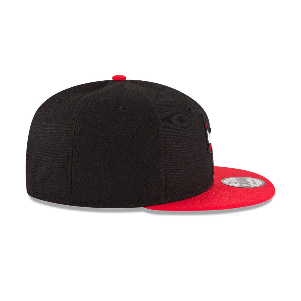 Chicago Bulls NBA20 New Era 9FIFTY 2Tone Snapback Hat product image 4, provided for visual reference and product detail