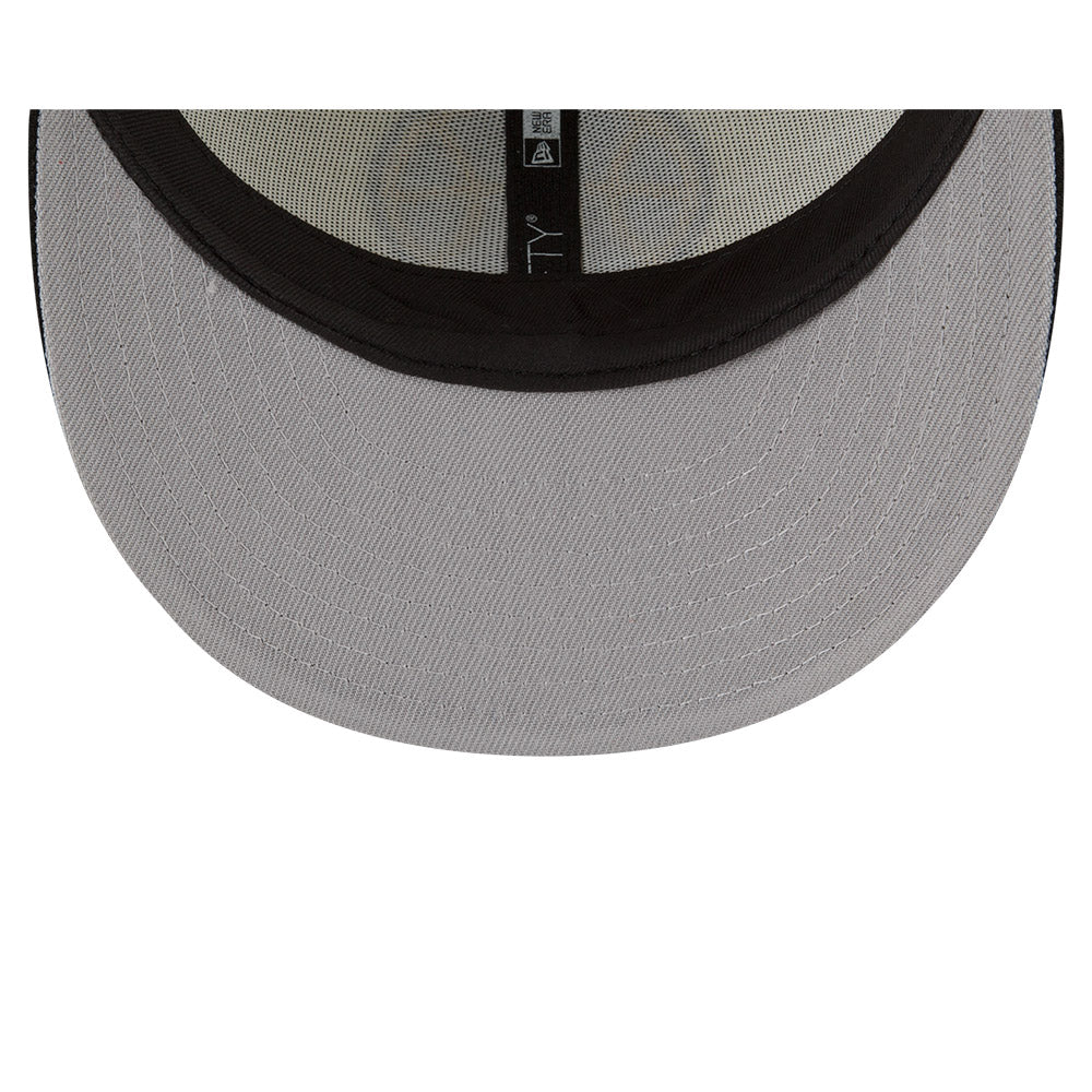 Chicago Sky New Era Chrome/Black Low Profile 9FIFTY Snapback Hat product image 7, provided for visual reference and product