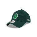 Chicago Cubs New Era 9TWENTY Green Wrigley Field Clock Hat product image 1, provided for visual reference and product detail