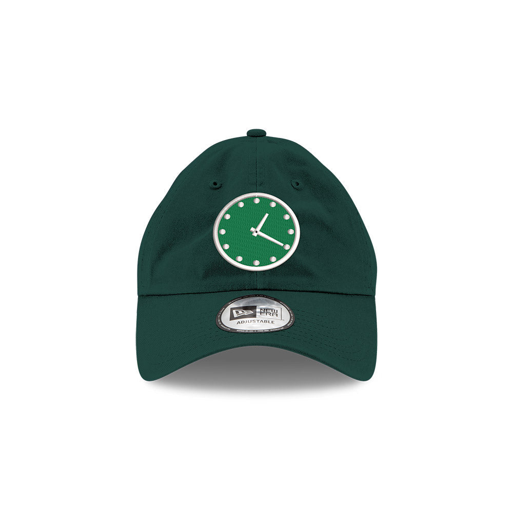 Chicago Cubs New Era 9TWENTY Green Wrigley Field Clock Hat product image 2, provided for visual reference and product detail