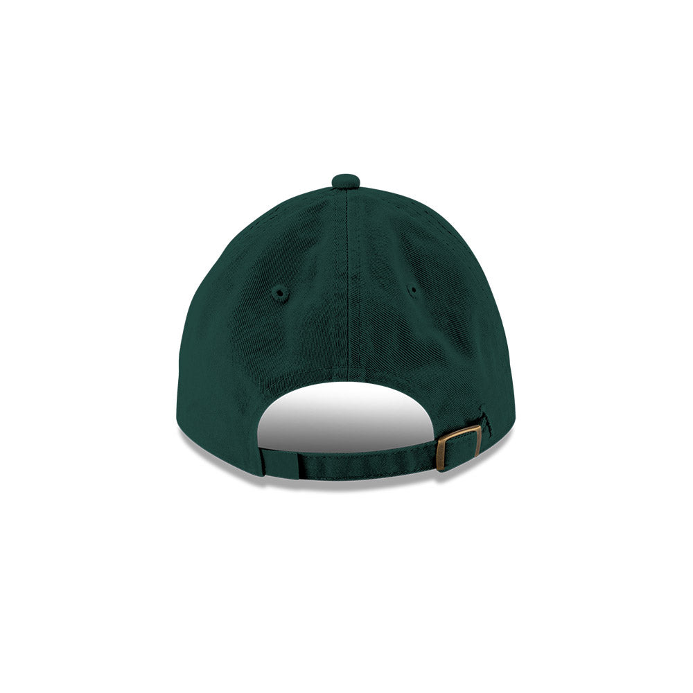 Chicago Cubs New Era 9TWENTY Green Wrigley Field Clock Hat product image 4, provided for visual reference and product detail