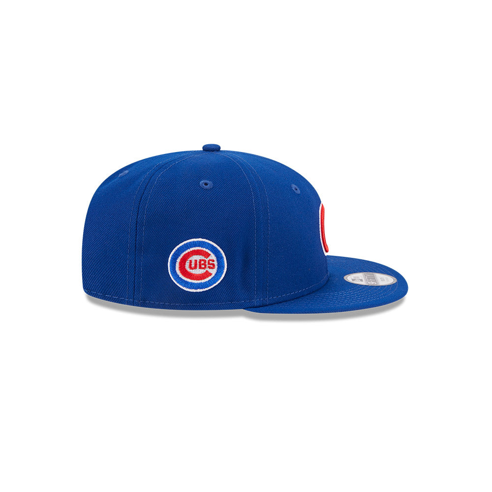 Chicago Cubs Royal C New Era 9FIFTY Snapback Hat - Youth product image 4, provided for visual reference and product detail