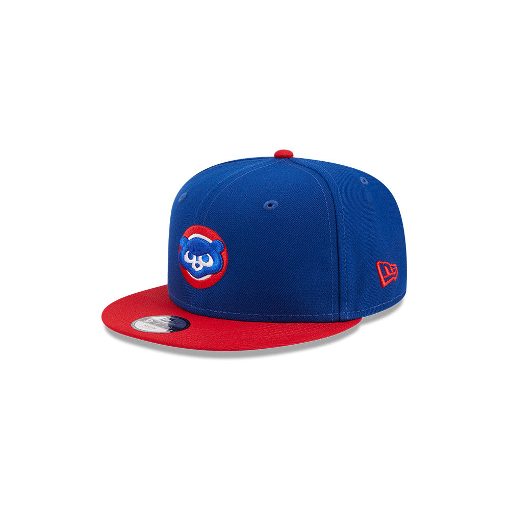 Chicago Cubs Royal/Red '84 New Era 9FIFTY Snapback Hat - Youth product image 1, provided for visual reference and product