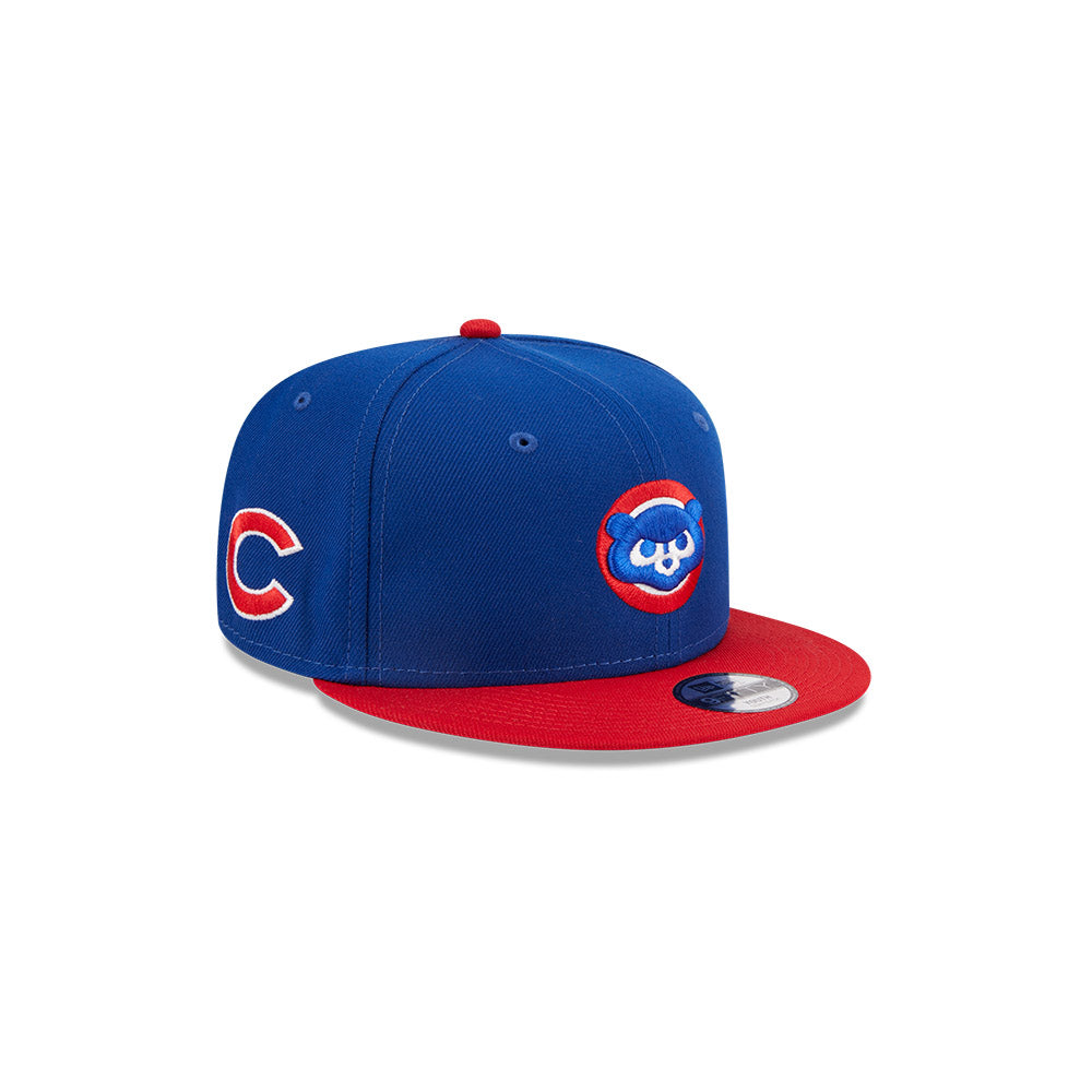 Chicago Cubs Royal/Red '84 New Era 9FIFTY Snapback Hat - Youth product image 3, provided for visual reference and product