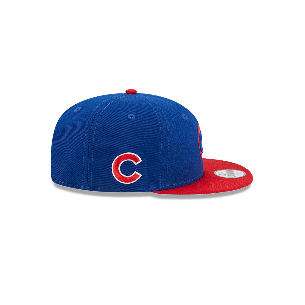 Chicago Cubs Royal/Red '84 New Era 9FIFTY Snapback Hat - Youth product image 4, provided for visual reference and product
