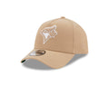 Toronto Blue Jays MLB New Era Men Sand/White 9Forty A-Frame Snapback product image 1, provided for visual reference and