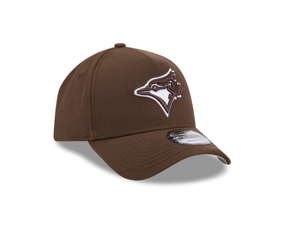 Toronto Blue Jays MLB New Era Men Brown 9Forty A-Frame Snapback Hat product image 6, provided for visual reference and