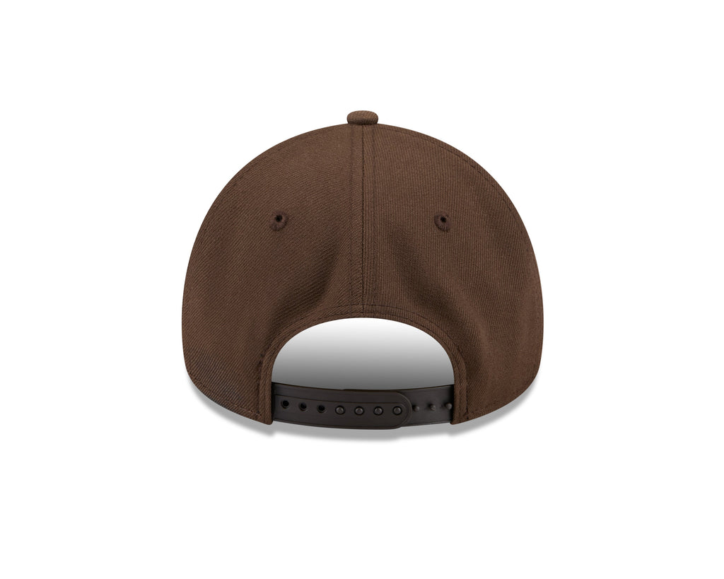 Toronto Blue Jays MLB New Era Men Brown 9Forty A-Frame Snapback Hat product image 5, provided for visual reference and