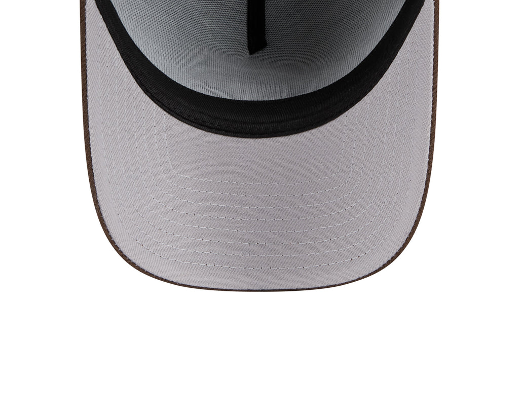 Toronto Blue Jays MLB New Era Men Brown 9Forty A-Frame Snapback Hat product image 4, provided for visual reference and