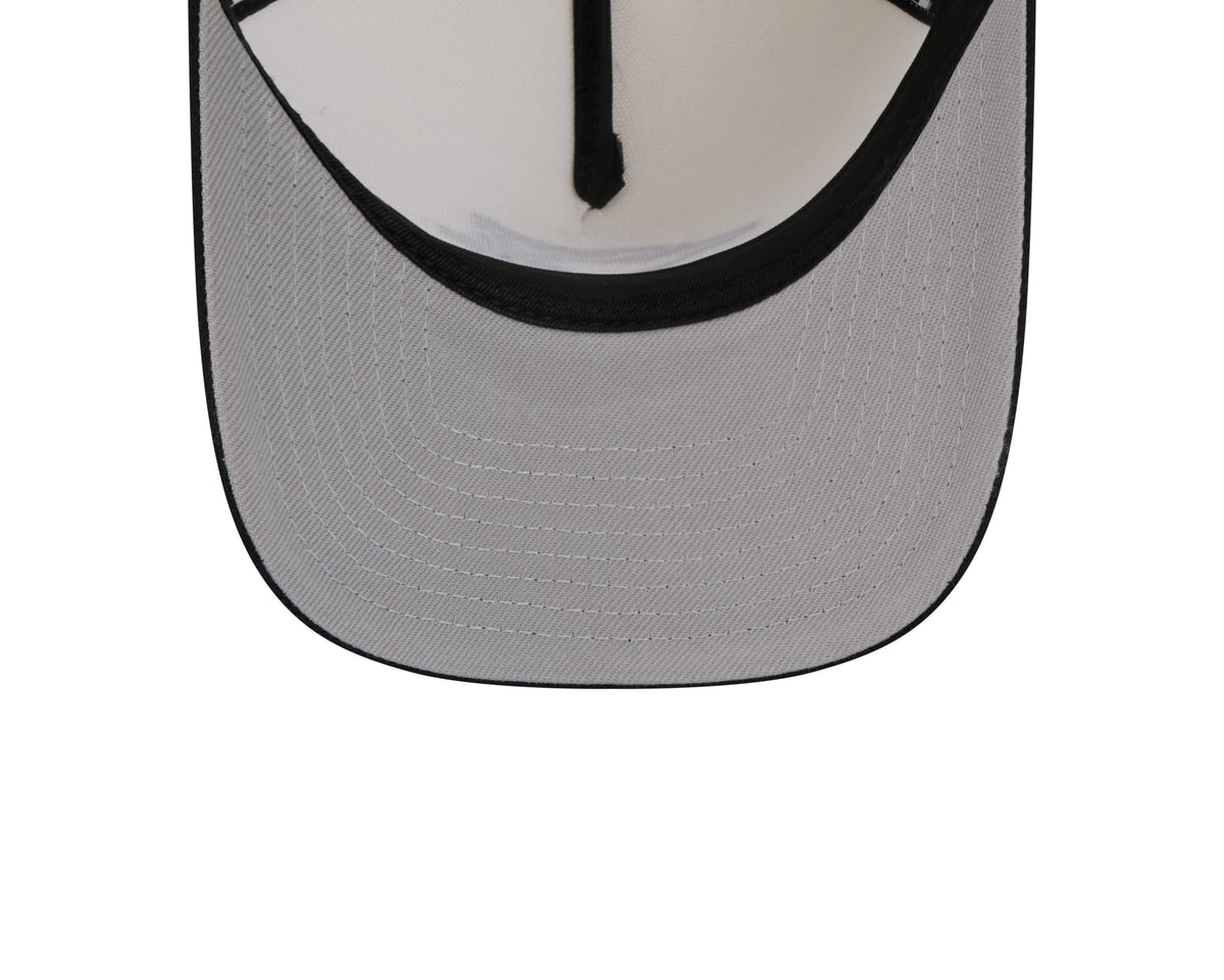Toronto Blue Jays MLB New Era Men Charcoal/Black 9Forty A-Frame Snapback Hat product image 5, provided for visual reference