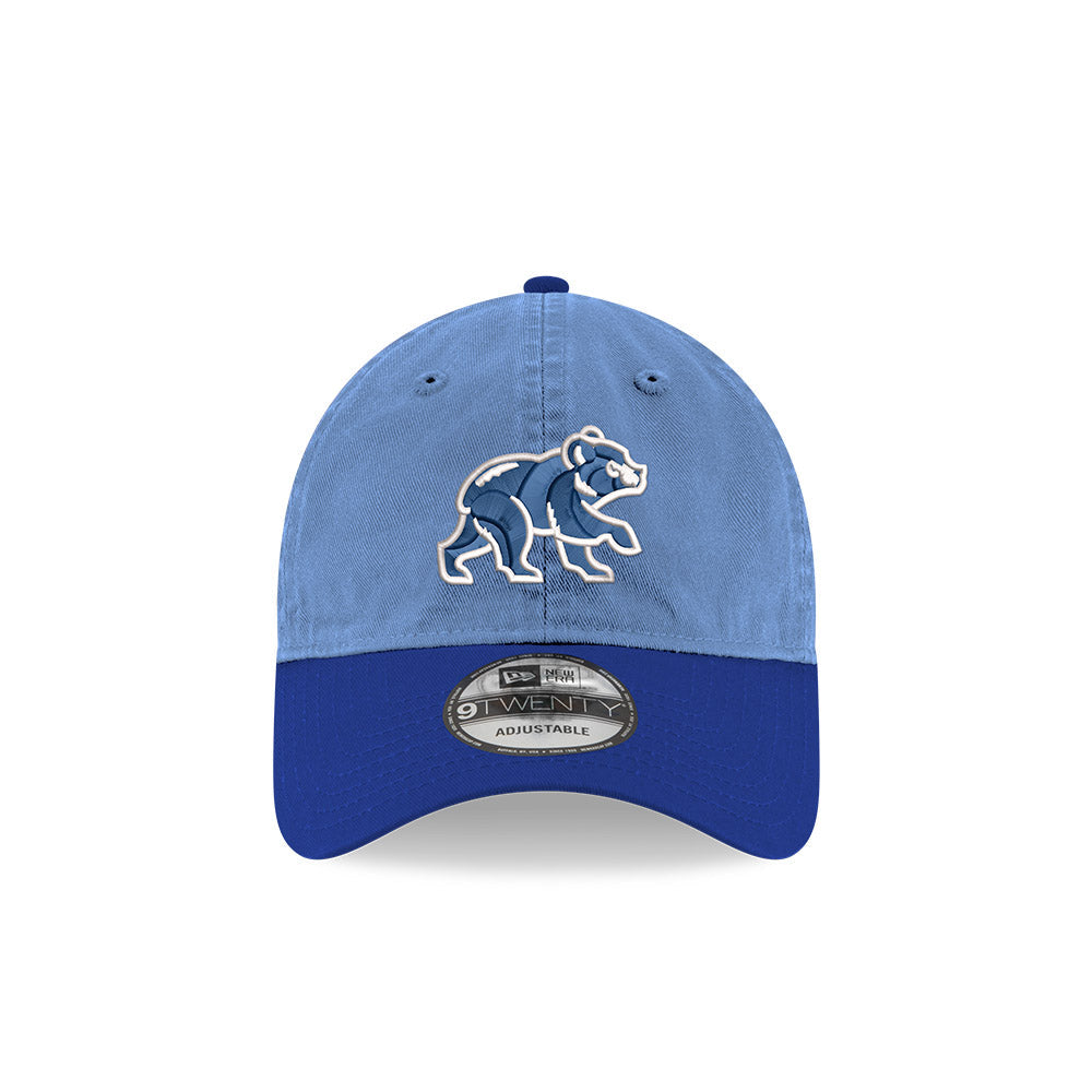 Chicago Cubs New Era Columbia Crawling Bear 9TWENTY Adjustable Hat product image 2, provided for visual reference and