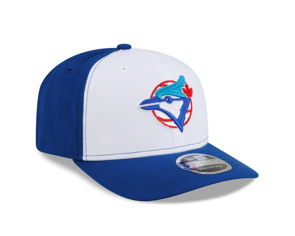 Toronto Blue Jays MLB New Era Men Royal/White 9Seventy Stretch Snap Cooperstown On Field Snapback product image 5, provided