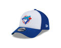 Toronto Blue Jays MLB New Era Men Royal/White Cooperstown 9Forty A-Frame On Field Snapback Hat product image 1, provided for