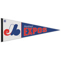 Montreal Expos MLB WinCraft 12"x30" Cooperstown Premium Pennant product image 1, provided for visual reference and product